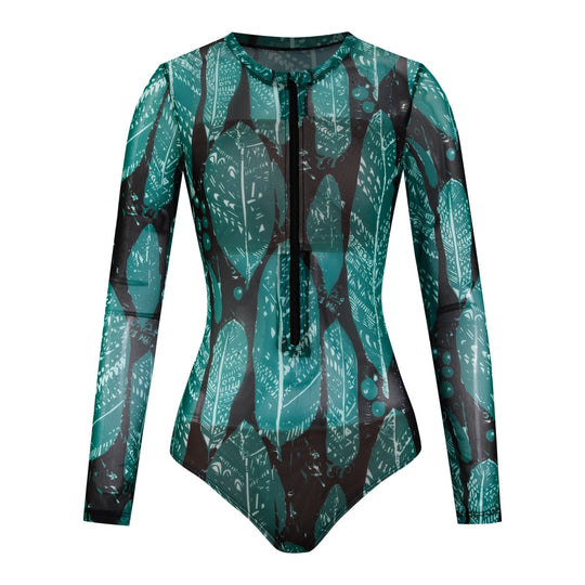 Damen weite Strandhose mit Schlangenmuster R&B