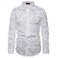 Herren Modisches Hemd mit strukturiertem Design R&B