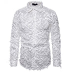 Herren Modisches Hemd mit strukturiertem Design R&B