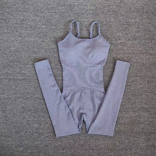 Damen Funktionsstrumpfhose mit Spaghettiträgern und hohem Bund R&B