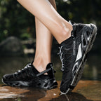 Damen Sportliche Outdoor-Schuhe mit atmungsaktiver Mesh-Oberfläche und rutschfester Sohle R&B
