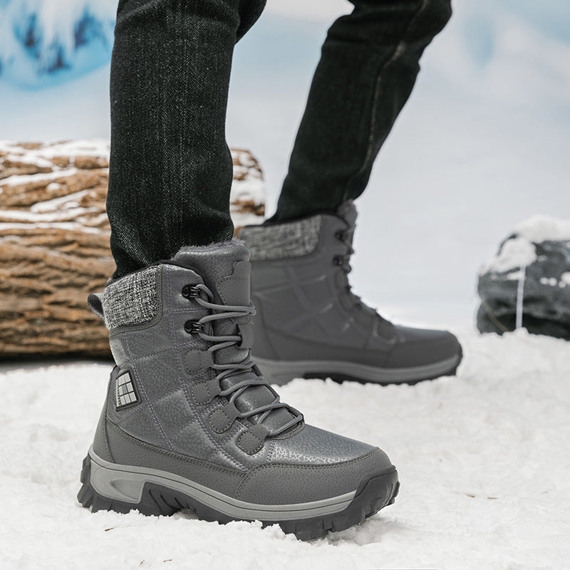 Herren Winterboots mit isolierendem Innenfutter und rutschfester Sohle R&B