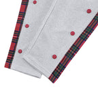 Herren Sportliche Freizeithose mit Knopfleisten und Karomuster R&B