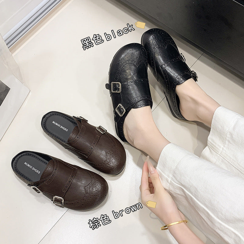 Damen Clogs mit modischem Riemendesign und komfortablem Fußbett R&B