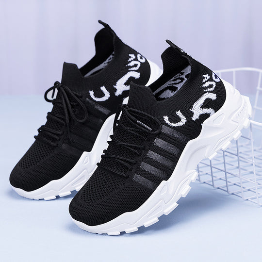 Damen Sportliche Laufsohlen Sneakers mit atmungsaktivem Obermaterial R&B