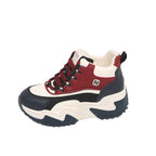 Damen Sportliche High-Top Sneakers mit robustem Profil und dynamischem Design R&B