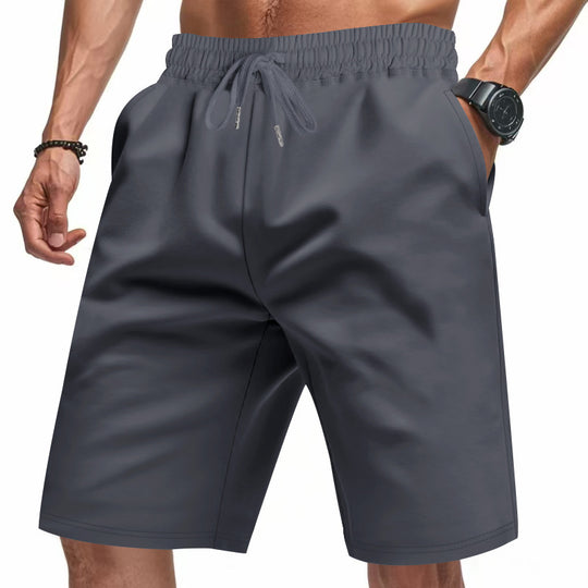 Herren Sportliche kurze Laufshorts mit elastischem Bund und praktischem Kordelzug R&B