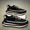 Damen Sportliche Sneaker mit dämpfender Profilsohle und modischen Akzenten EB