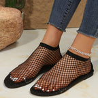 Damen formschöne Netzsandalen R&B