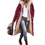 Damen kuscheliger Winterparka mit hochwertigem Teddyfutter und praktischen Taschen R&B