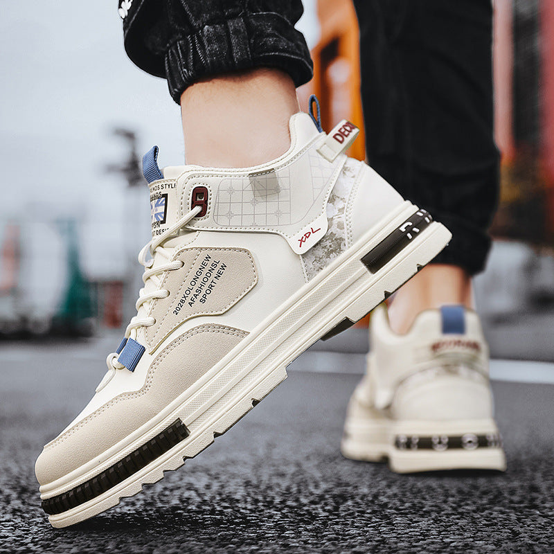 Damen modische High-Top Sneakers mit ergonomischem Komfortsystem