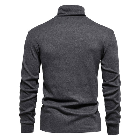 Herren Hochwertiges Rollkragenoberteil R&B