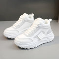 Damen High-Top Sport Sneakers mit warmem Innenfutter und rutschfester Sohle R&B