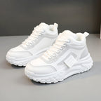 Damen High-Top Sport Sneakers mit warmem Innenfutter und rutschfester Sohle R&B