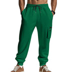 Herren Cargohose mit praktischen Seitentaschen und elastischem Bund R&B