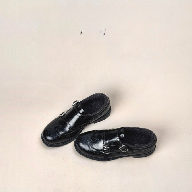 Damen Elegante und bequeme Clogs mit modischem Schnallenverschluss R&B
