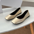 Damen Ballerinas mit elegantem Quadrat-Fußbett
