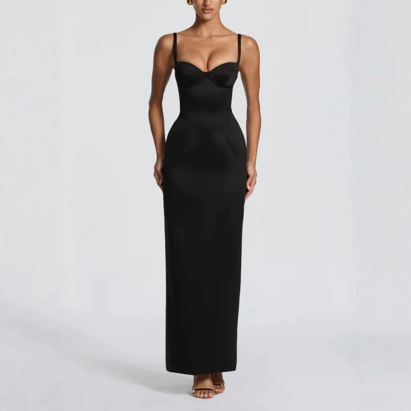 Damen Elegantes Ballkleid mit figurformendem Design R&B