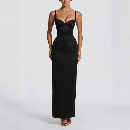 Damen Elegantes Ballkleid mit figurformendem Design R&B