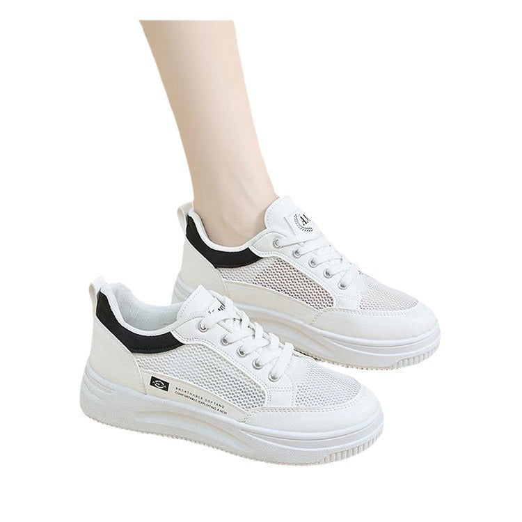 Damen modische Lightweight Sneakers mit atmungsaktivem Mesh und komfortabler Dämpfung R&B