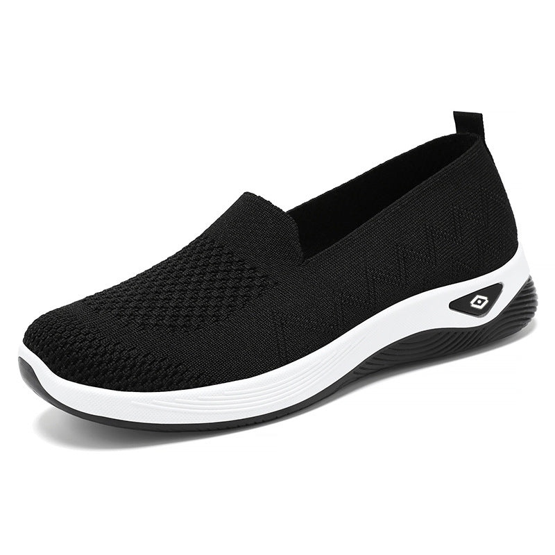 Damen Komfortable Slip-On Sneakers mit elastischem Obermaterial R&B