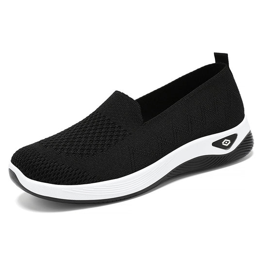 Damen Komfortable Slip-On Sneakers mit elastischem Obermaterial R&B
