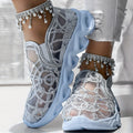 Damen Atmungsaktive und modische Slip-On Sneakers