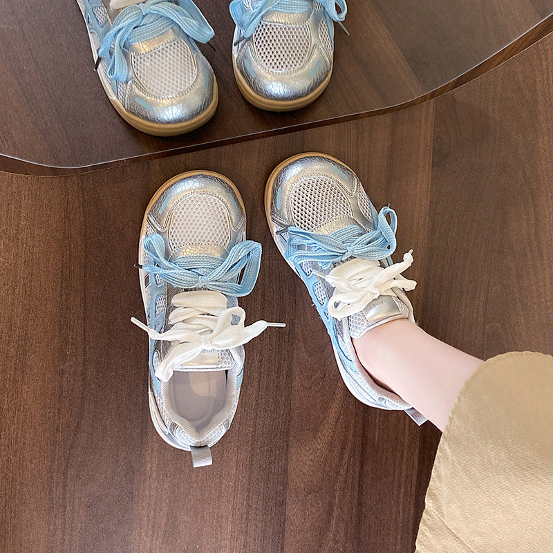 Damen Sportliche Netz-Sneaker mit atmungsaktiver Oberseite