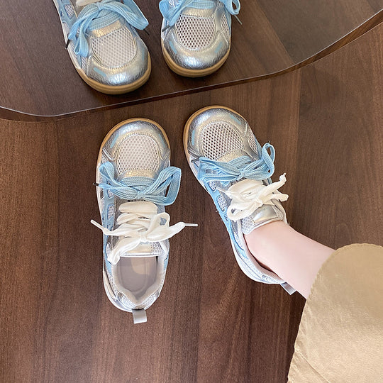 Damen Sportliche Netz-Sneaker mit atmungsaktiver Oberseite R&B