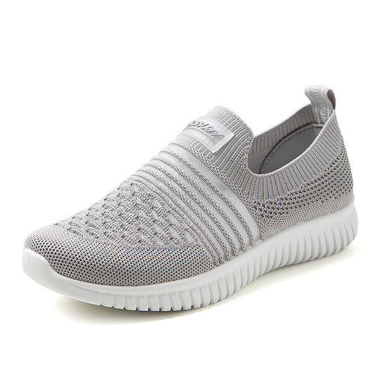 Damen Sportliche Slip-On Sneakers mit atmungsaktivem Obermaterial R&B