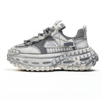 Damen Sportliche High-Top Sneakers mit einzigartigem Design und dämpfender Sohle R&B