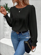 Damen Elegantes und luftiges Blusenshirt R&B