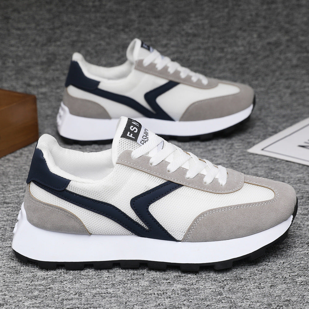 Damen Sportliche Sneakers mit atmungsaktivem Mesh und stoßdämpfender Sohle R&B