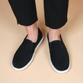 Damen Bequeme Slip-On Freizeitschuhe mit atmungsaktiven Einsätzen R&B