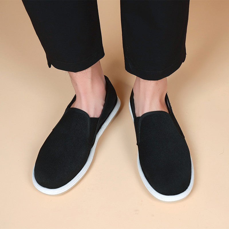 Damen Bequeme Slip-On Freizeitschuhe mit atmungsaktiven Einsätzen R&B