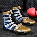 Damen Boxschuhe mit hoher Knöchelschutz und rutschfester Sohle R&B