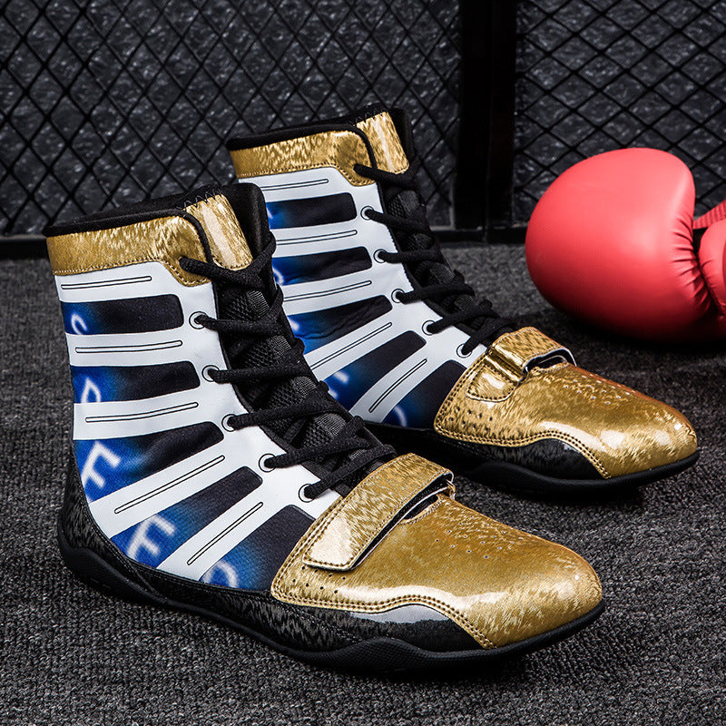 Damen Boxschuhe mit hoher Knöchelschutz und rutschfester Sohle R&B