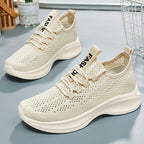 Damen Sportliche Atmungsaktive Sneakers mit flexibler Sohle