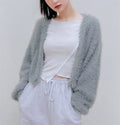 Damen Kuscheliger und lässiger Cardigan