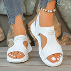 Damen Freizeitsandalen mit atmungsaktiven Riemen und rutschfester Sohle R&B