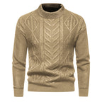 Herren Strickpullover mit strukturiertem Muster