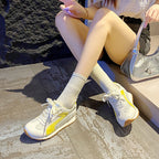 Damen Sportliche Sneakers mit atmungsaktiver Mesh-Oberfläche und reflektierenden Akzenten R&B
