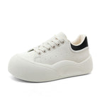Damen modische Freizeitsneaker mit robustem Sohlenprofil und atmungsaktiver Obermaterialstruktur R&B