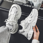 Damen Sportliche Chunky Sneakers mit atmungsaktivem Mesh-Obermaterial und dämpfendem Sohlenprofil