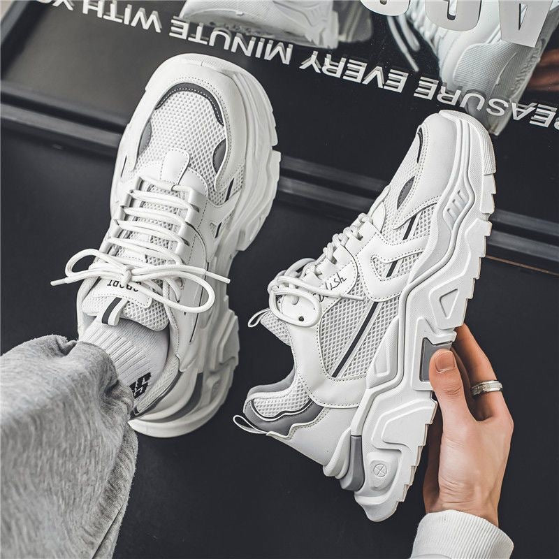 Damen Sportliche Chunky Sneakers mit atmungsaktivem Mesh-Obermaterial und dämpfendem Sohlenprofil