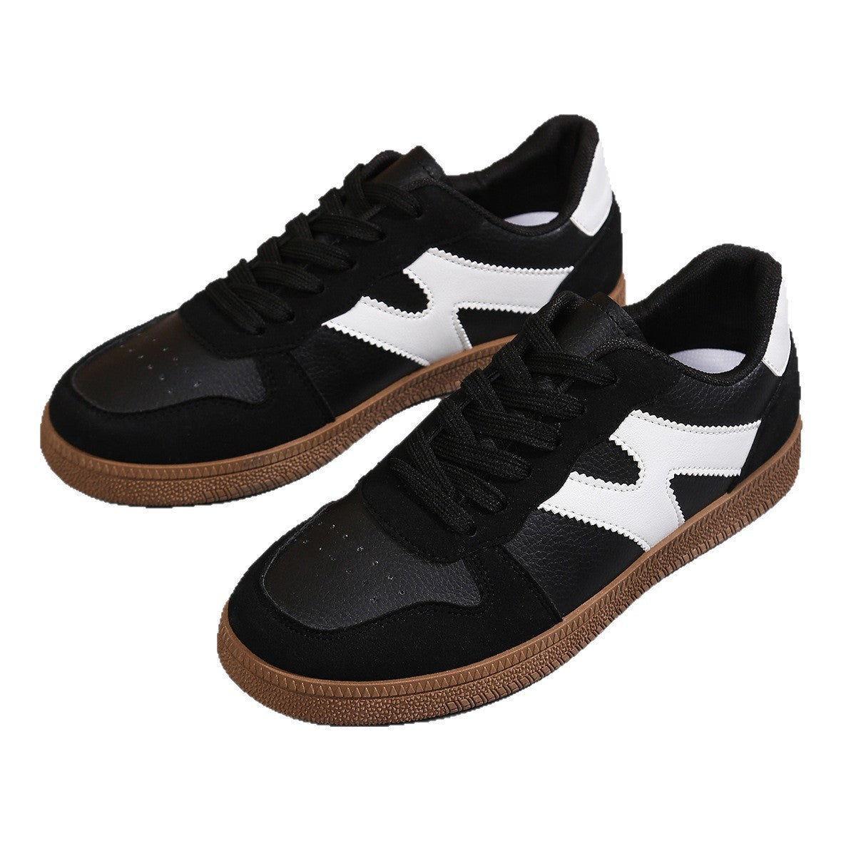 Damen Sportliche Sneakers mit strapazierfähigem Obermaterial und rutschfester Gummisohle R&B