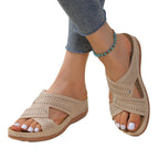 Damen Komfortable Riemensandalen mit anatomischer Fußbettung und perforiertem Obermaterial R&B