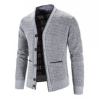 Damen Strickjacke im modernen Herringbone-Muster R&B