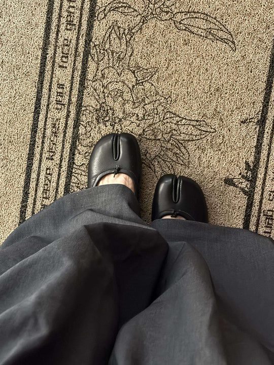 Damen Elegante und modische Ballerinas mit einzigartigem Zehen-Design R&B