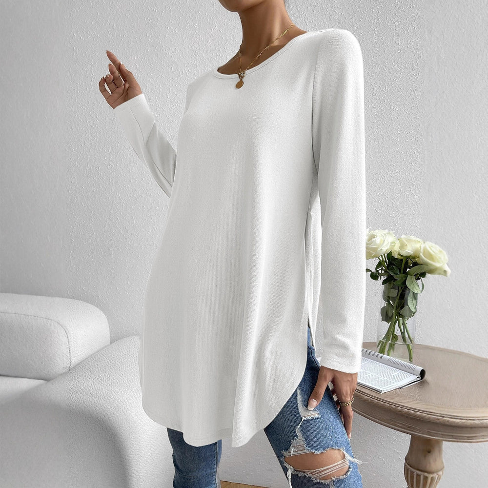 Damen Langarmoberteil mit modernem Schnitt und weichem Material R&B